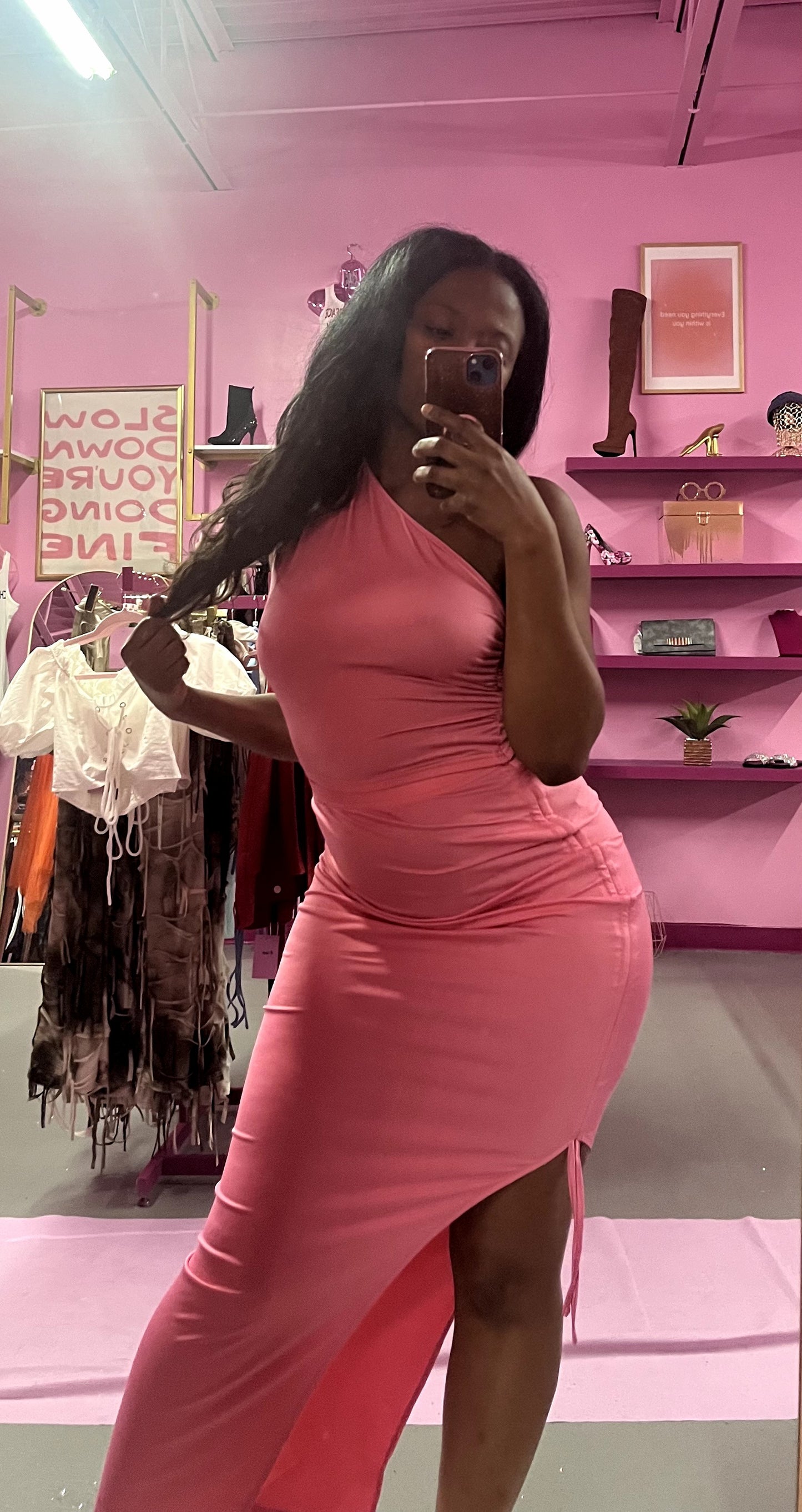 Date Night Pink Dress