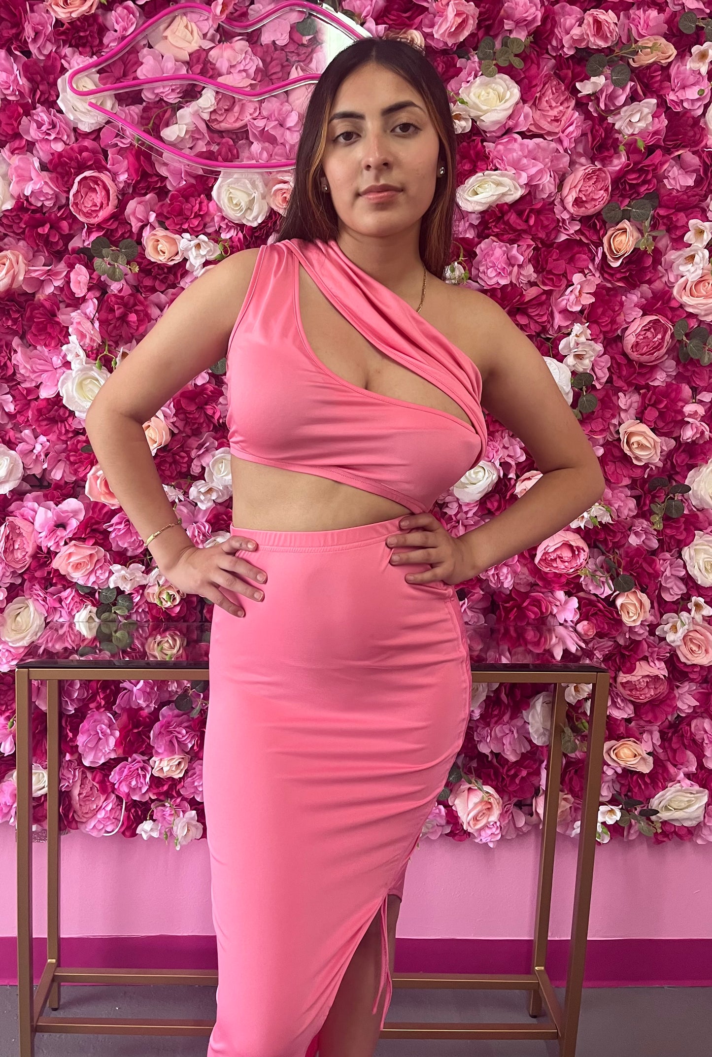 Date Night Pink Dress