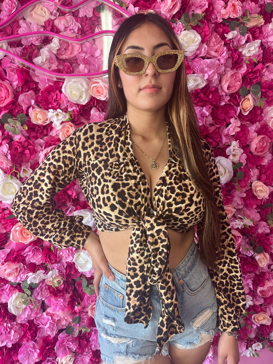 Cheetah Girl Crop Top