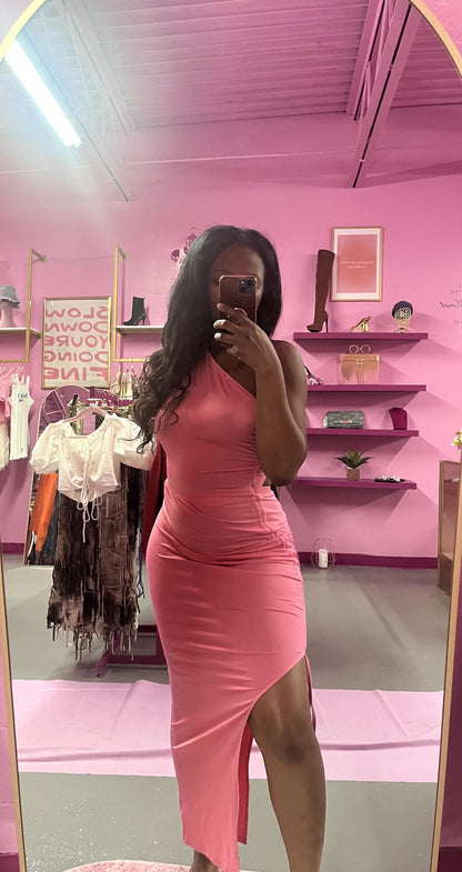 Date Night Pink Dress