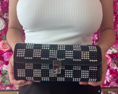 Diamond Checker purse