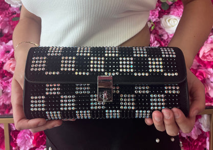 Diamond Checker purse