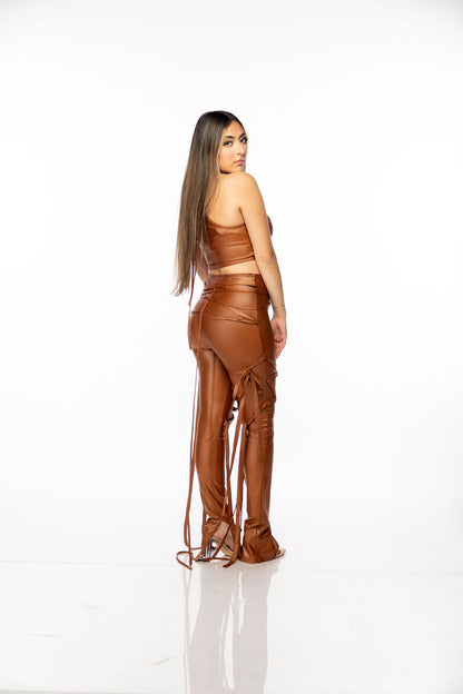 Leather Strap Set