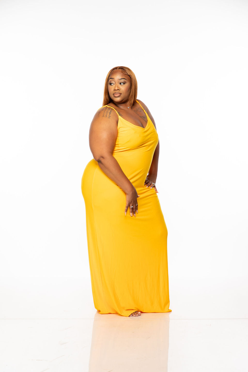 Plus Size “Im Chillin” Maxi Dress