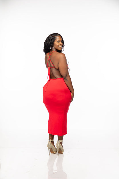 “Spaghetti” Maxi Dress