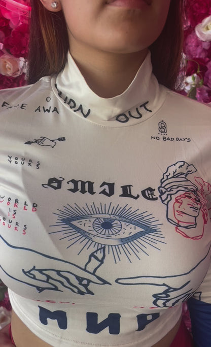 3rd Eye Activated Crop Top